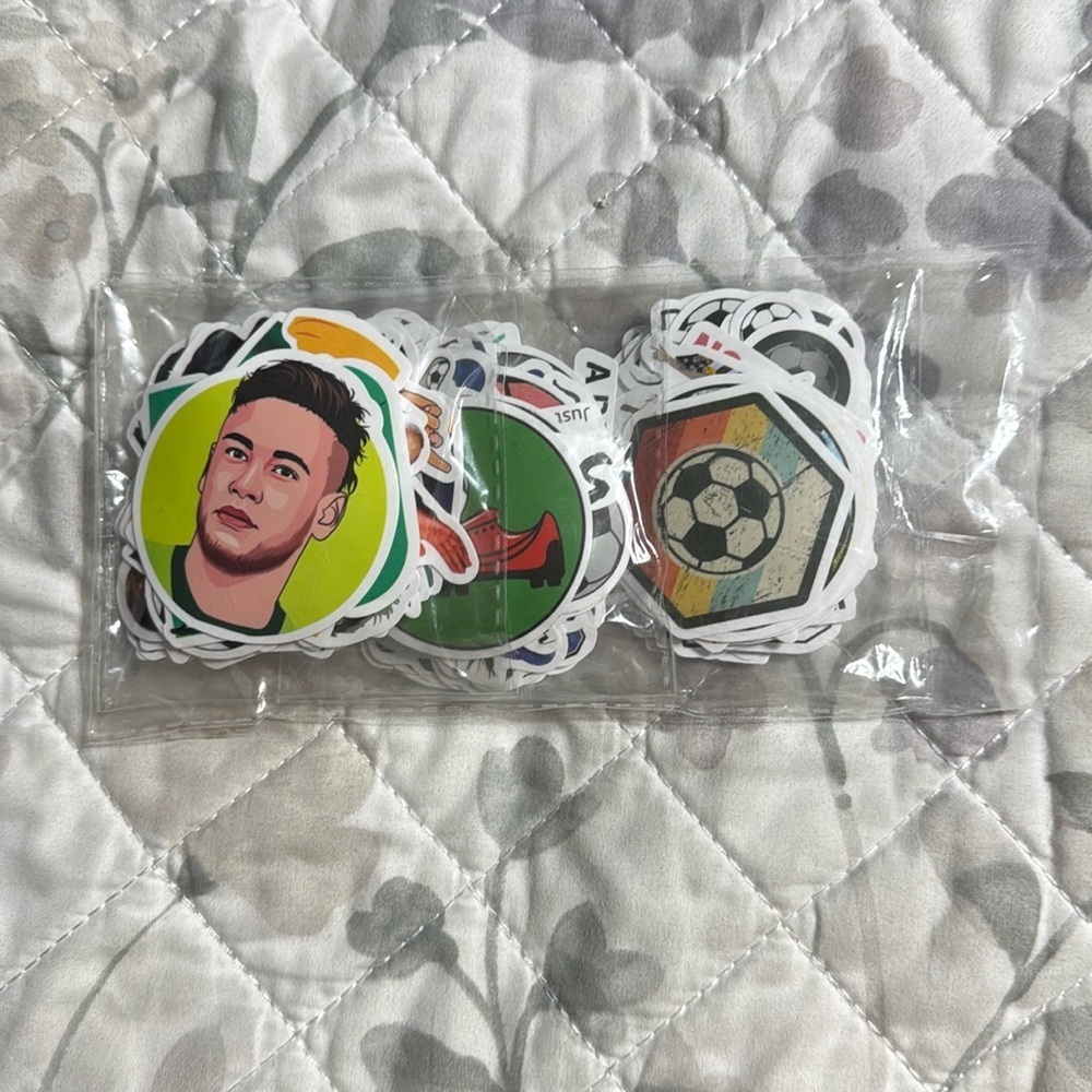 Colorful Soccer and Sports Stickers